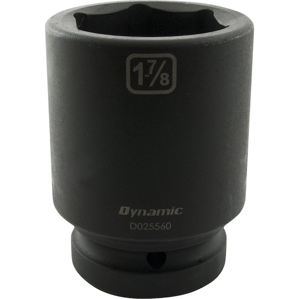 1" Drive Deep Socket, Black Phosphate, Tools 1-7/8" X 1" Drive, 6 Point Deep Length